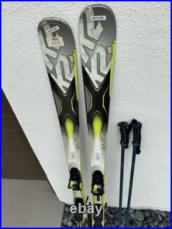 K2 AMP 80XTi 170cm Men's All-Mountain Skis with Marker MXC 12 Bindings