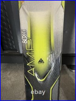 K2 AMP 80XTi 170cm Men's All-Mountain Skis with Marker MXC 12 Bindings