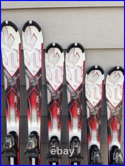 K2 AMP STRIKE Ski's with Fastrak 10 Bindings GREAT CONDITION TUNED ALL SIZES
