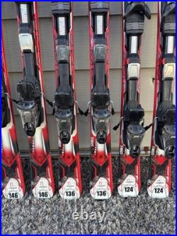 K2 AMP STRIKE Ski's with Fastrak 10 Bindings GREAT CONDITION TUNED ALL SIZES