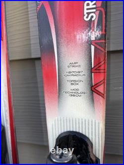 K2 AMP STRIKE Ski's with Fastrak 10 Bindings GREAT CONDITION TUNED ALL SIZES
