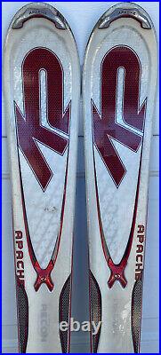 K2 Apache Recon 170cm 119-78-105 r=16m All-Mountain Skis Marker Mx 12.0 Bindings