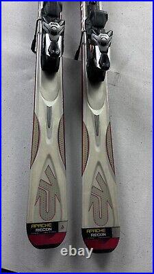 K2 Apache Recon Skis, 174cm 115-78-105 r=18m Marker Titanium Adjustable Bindings