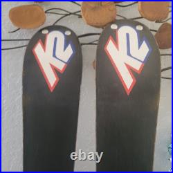 K2 Apache Stryker Skis 167 Marker MOD 14.0 Bindings All Mountain Downhill Alpine