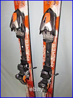 K2 Apache Xplorer All-Mountain skis 177cm with Marker MX 12.0 adjustable bindings