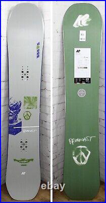 K2 Broadcast Mens Snowboard 159 cm, All Mountain Directional, New 2022 69777