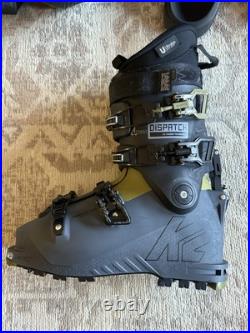 K2 Dispatch LT Alpine Touring Boots Men's 26.5 100mm Last Blue/Gray Ski AT K2 Dispatch LT Alpine Touring Boots Men's 26.5 100mm Last Blue/Gray Ski AT