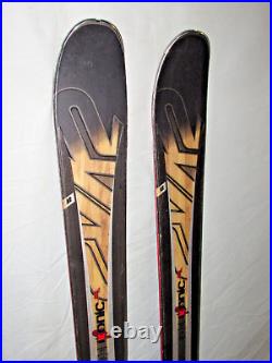 K2 IKONIC 85 Ti all mountain skis 163cm with Marker MXC 12.0 adjustable bindings