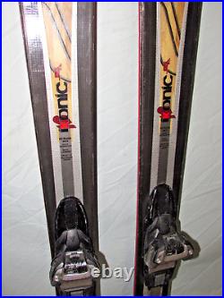 K2 IKONIC 85 Ti all mountain skis 163cm with Marker MXC 12.0 adjustable bindings