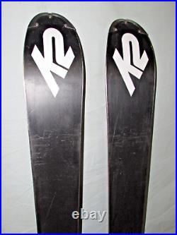 K2 IKONIC 85 Ti all mountain skis 163cm with Marker MXC 12.0 adjustable bindings