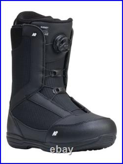 K2 Market Men's Snowboard Boots, Black, M13 MY27