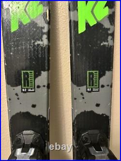 K2 RECKONER 92 Skis with STAGE GRIPWALK 10 Unisex All-Mountain Bindings