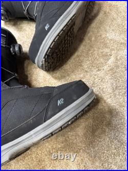 K2 Raider Boa Men's Snowboard Boots 2026 -Black US 8.5 -Intuition Demoed