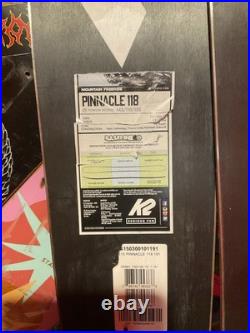 K2 Skis- Pinnacle 118- Seth Morrison- POWDER/FREERIDE- 191cm- 2015/2016