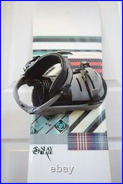 K2 Slade Blade Snowboard Size 156 CM With New Large K2 Bindings