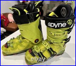 K2 Spyne 110 Ski Boots Mondo 26.5/8.5 110 Flex Neon Green Used