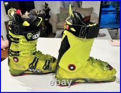 K2 Spyne 110 Ski Boots Mondo 26.5/8.5 110 Flex Neon Green Used