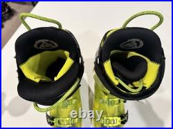 K2 Spyne 110 Ski Boots Mondo 26.5/8.5 110 Flex Neon Green Used