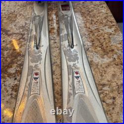K2 True Love T-nine 167cm skis, Marker Adj. Bindings, Lange Boots