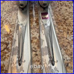K2 True Love T-nine 167cm skis, Marker Adj. Bindings, Lange Boots
