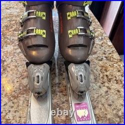 K2 True Love T-nine 167cm skis, Marker Adj. Bindings, Lange Boots