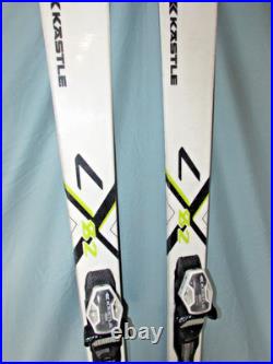Kastle LX 82 all mountain skis 180cm with Marker K12 CTi adjustable ski bindings Kastle LX 82 all mountain skis 180cm with Marker K12 CTi adjustable ski bindings
