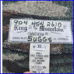 King of the Mountain Vest Men XL Wool Omnilite EYE D VERSION Gorpcore Hunting