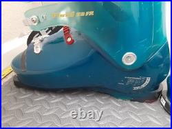 LANGE FLUID 90 Alpine Downhill Ski Boots Teal Blue Men's MP 30.5 #S119