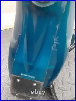 LANGE FLUID 90 Alpine Downhill Ski Boots Teal Blue Men's MP 30.5 #S119