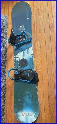 Lamar Snowboard Whisper 149 cm Burton Custom bindings And Lamar Travel Bag