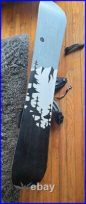 Lamar Snowboard Whisper 149 cm Burton Custom bindings And Lamar Travel Bag