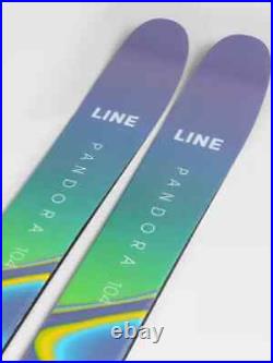 Line Pandora 104 skis NEW 2023 all mountain wide