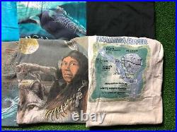 Lot of 15 VTG 90s Nature Mountain Animals Human-i-tees Reseller Bundle Size XL