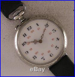 Lovely ALL Original Serviced HP Hippolyte Parrenin 1900 French Wrist Watch MINT