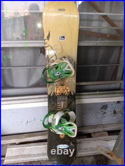 Ltd Fury Men's Snowboard Size 163 Cm With Burton Bindings