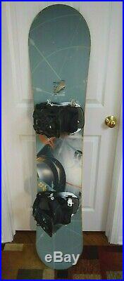 Ltd Prodigy Snowboard Size 156 CM With Flow Large Bindings