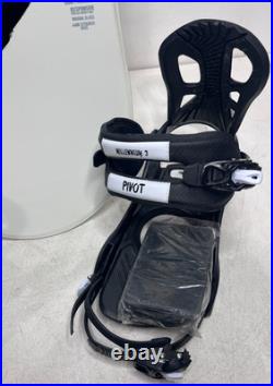 M3 Discord 160 Men's Snowboard EZ Rocker Flat Camber with Pivot Bindings New