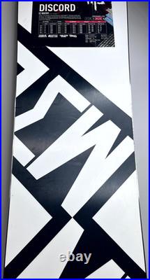 M3 Discord 160 Men's Snowboard EZ Rocker Flat Camber with Pivot Bindings New