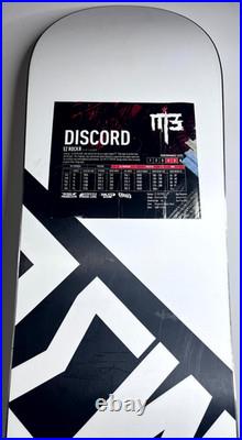 M3 Discord 160 Men's Snowboard EZ Rocker Flat Camber with Pivot Bindings New