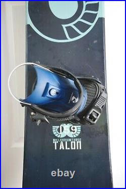 M3 Talon Snowboard Size 159 CM With Large Kemper Bindings