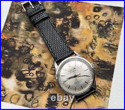 MCM 1960s all steel 36mm near mint hand-wound Citizen vintage watch twisted lugs