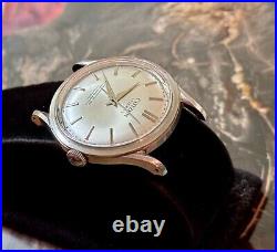 MCM 1960s all steel 36mm near mint hand-wound Citizen vintage watch twisted lugs