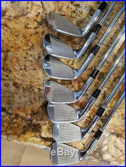 MINT Cleveland CG1 Forged 4-PW Iron Set RH All Original BARELY USED