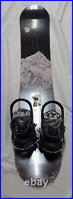 MTN Men's Snowboard Package with System APX Bindings 159 cm (62.5 inches)
