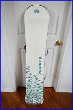 Marker Full Snowboard With Athalon Bag Size 143 CM With Median Liquid Bindings
