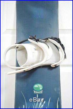 Marker Full Snowboard With Athalon Bag Size 143 CM With Median Liquid Bindings