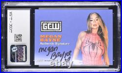 Megan Bayne 2024 Autograph GrayBlur Custom Spider-Man CGC 10 Gem Mint JSA Auto