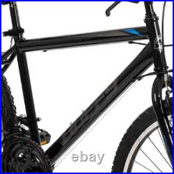 Men's 26 Alpine Mountain Bike with All-Terrain Tires, 15-Speed, Black