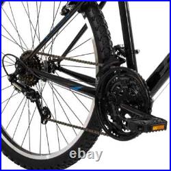 Men's 26 Alpine Mountain Bike with All-Terrain Tires, 15-Speed, Black