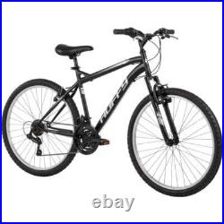 Men's 26 Highland Mountain Bike with All-Terrain Tires, 21-Speed, Black